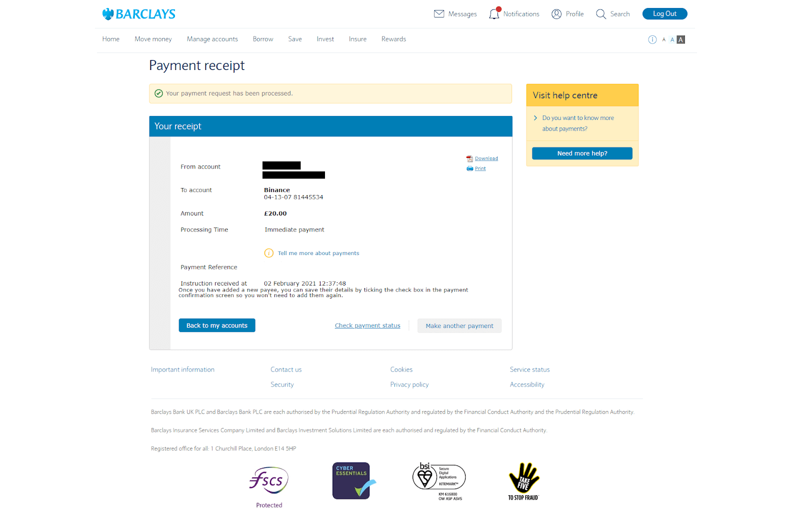 Flutningur innlánsbanka með breska banka á binance Flutningur innlánsbanka með breska banka á binance