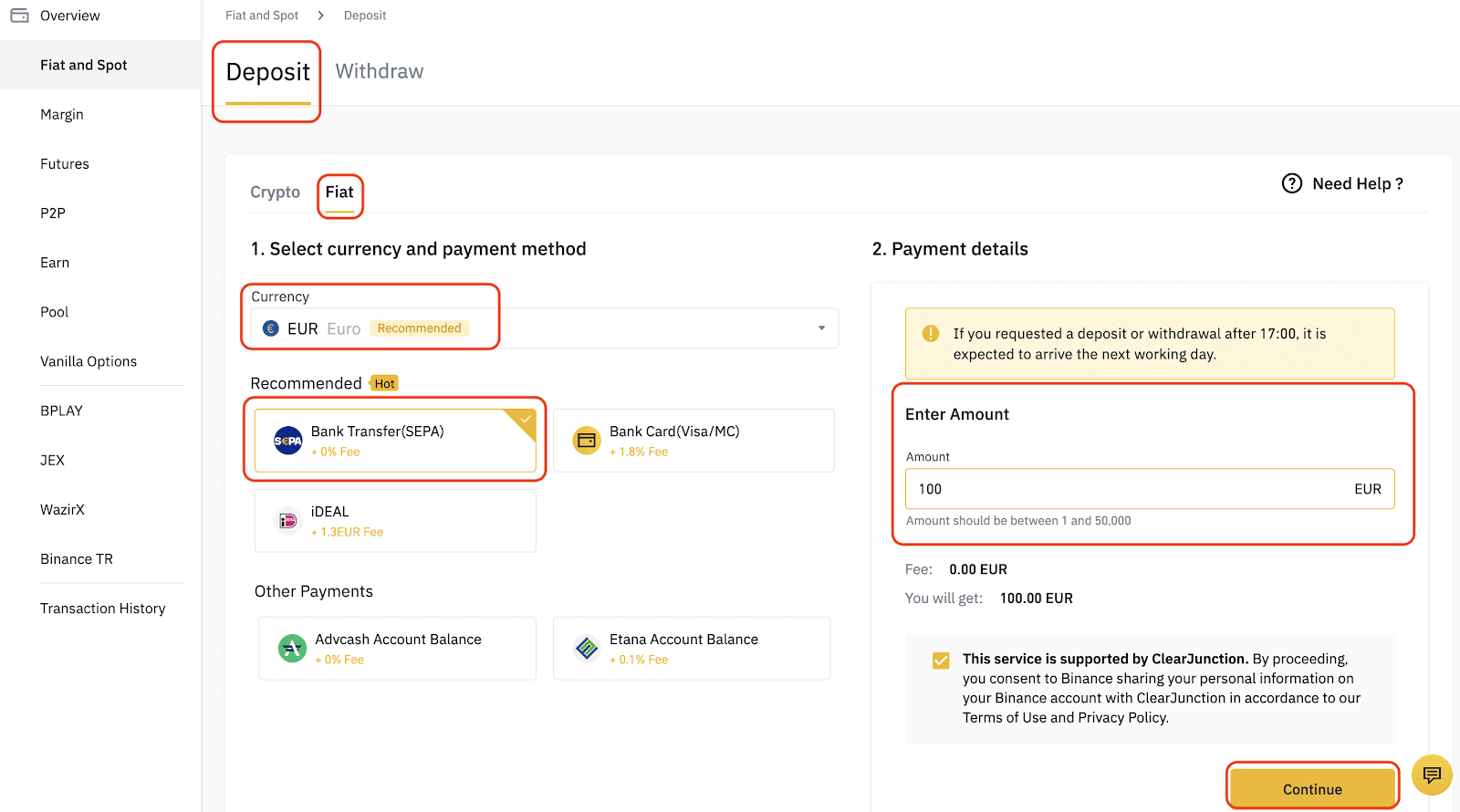 Како да депонирате ЕУР на Binance преку Revolut Како да депонирате ЕУР на Binance преку Revolut