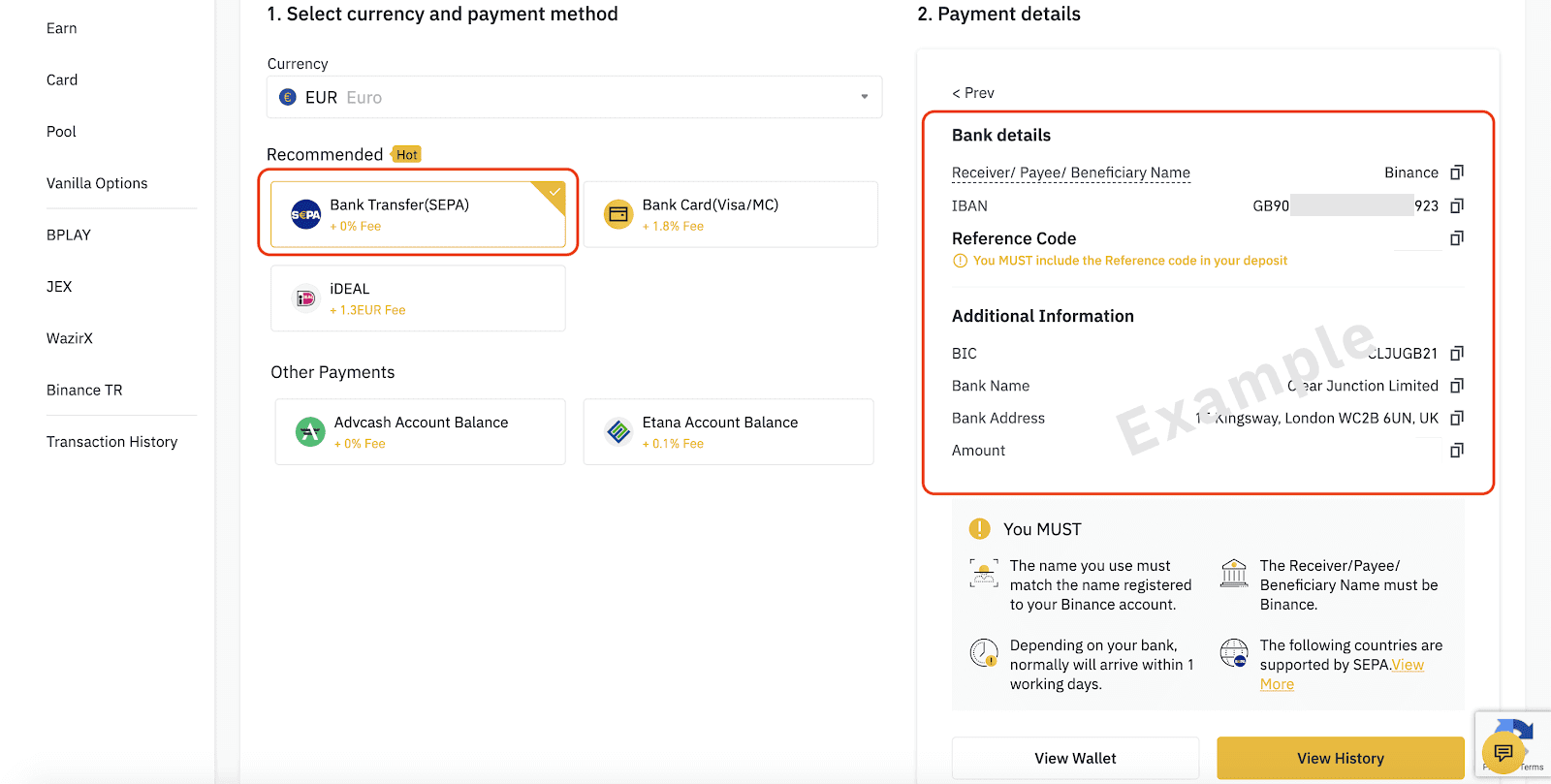 Како да депонирате ЕУР на Binance преку Revolut Како да депонирате ЕУР на Binance преку Revolut