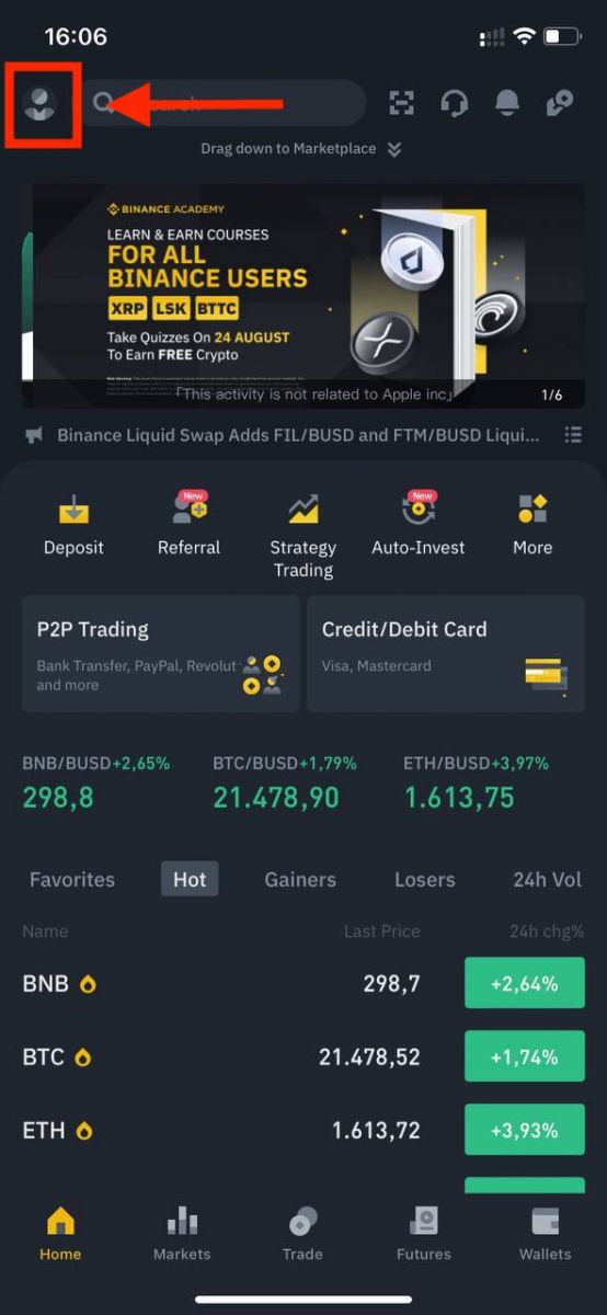 Hvernig á að skrá og skrá þig inn á Binance Hvernig á að skrá og skrá þig inn á Binance