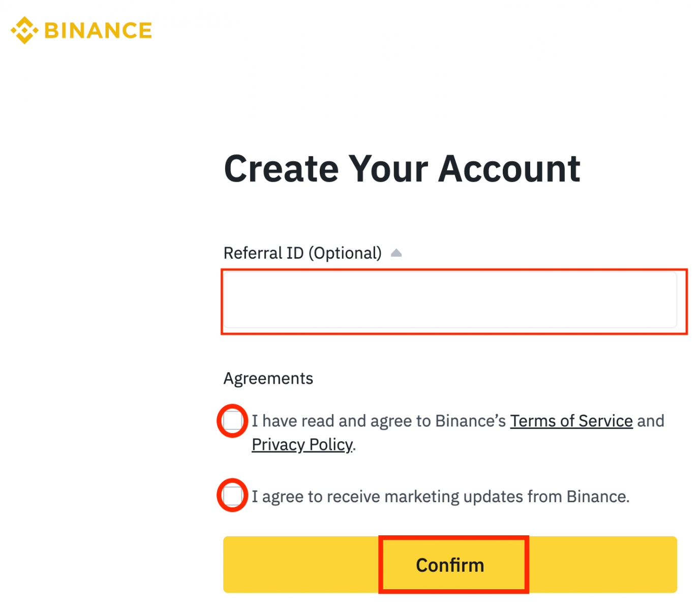 How to Sign Up and Log In to a Binance account How to Sign Up and Log In to a Binance account