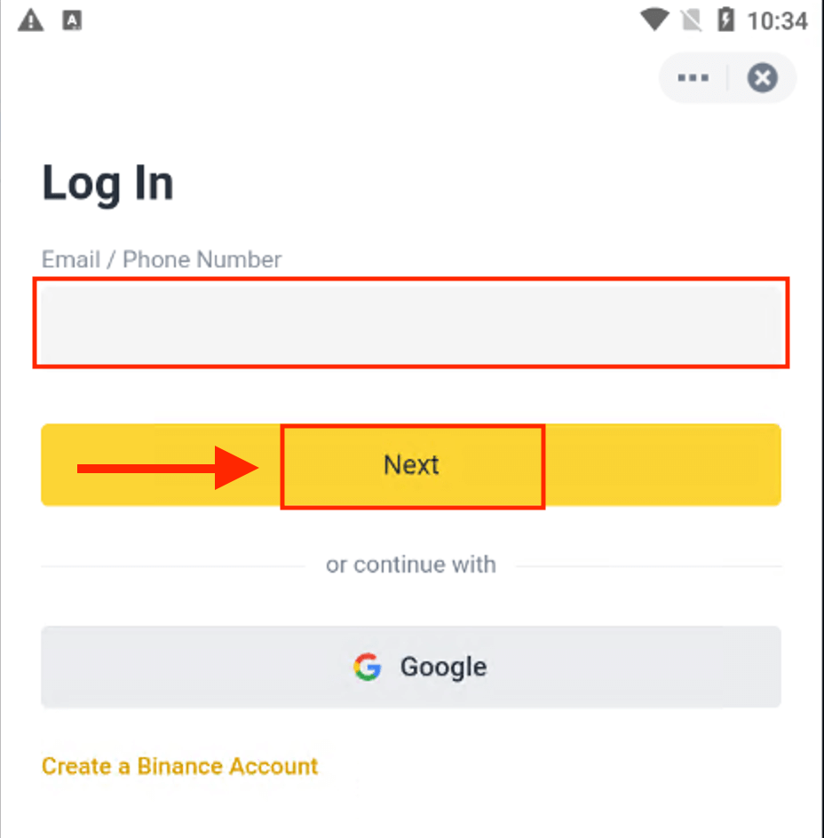 How to Sign Up and Log In to a Binance account How to Sign Up and Log In to a Binance account