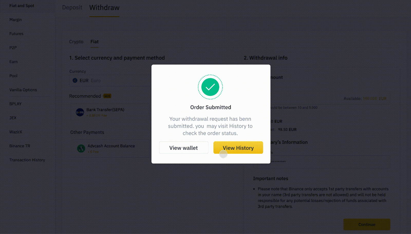 Paano mag -atras ng pera sa Binance mula sa Fiat Wallets hanggang Credit/Debit Cards Paano mag -atras ng pera sa Binance mula sa Fiat Wallets hanggang Credit/Debit Cards