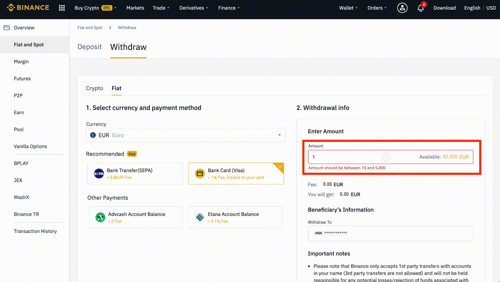 Paano mag -atras ng pera sa Binance mula sa Fiat Wallets hanggang Credit/Debit Cards Paano mag -atras ng pera sa Binance mula sa Fiat Wallets hanggang Credit/Debit Cards