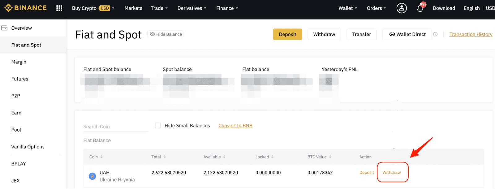 ວິທີການຖອນ UAH ຈາກ Binance ເຖິງ Geo Pay Wall ວິທີການຖອນ UAH ຈາກ Binance ເຖິງ Geo Pay Wall