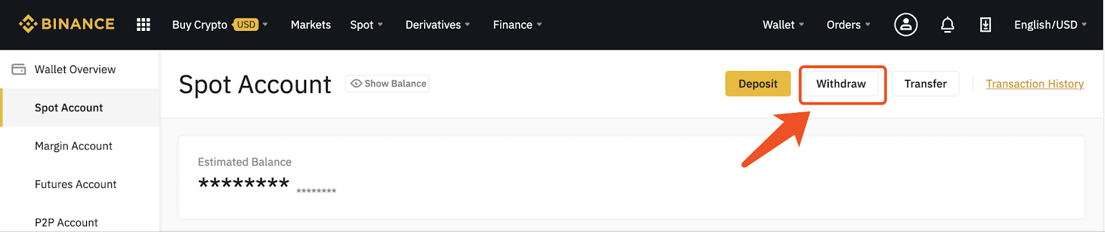 Прављење унутрашњег трансфера Витин Binance Прављење унутрашњег трансфера Витин Binance